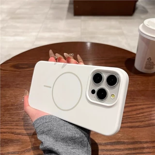 เคส ไอโฟน แสงดูดแม่เหล็กโทรศัพท์มือถือป้องกันกรณี For iPhone16Plus 15 14 12 Pro Max 11 XR X XS Max 7p 8p เคสแม่เหล็ก
