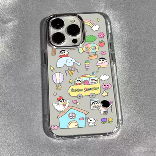🍓สําหรับ เคสไอโฟน16 เคสโทรศัพท์ เคสนิ่ม For iPhone 11 13 12 14 15 Pro 7 8 16 Plus XR X XS Max เคส โปร่งใส น่ารัก เด็กซน