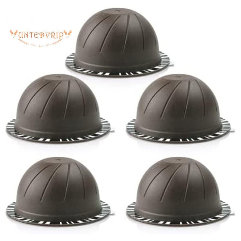 5PC นํากลับมาใช้ใหม่โดยใช้แคปซูลกาแฟสําหรับ Vertuo Vertuoline รีฟิล Pods