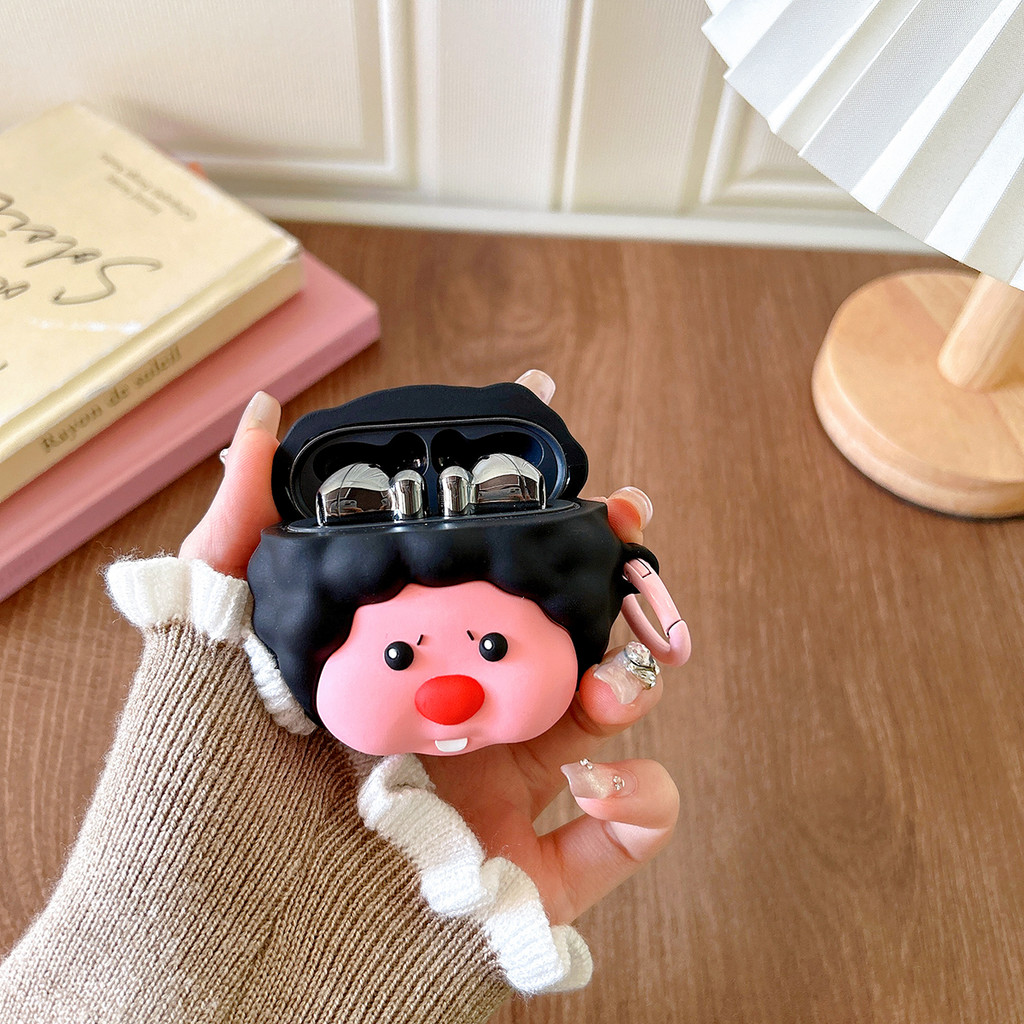 สําหรับ Huawei Freebuds 4i/5i/Pro 2/Pro 2 +/Pro 3/Pro/4/4E/se2/คลิปกรณีน่ารักการ์ตูน Loopy