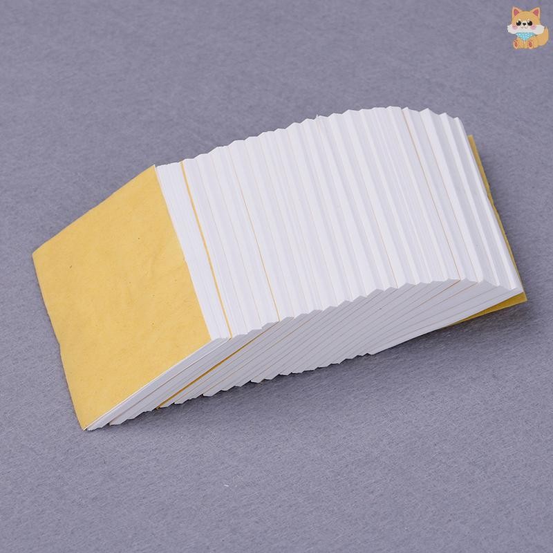 [VI] 600 ชิ้น/เซ็ต Aloe Vera Blackhead Whiteheads Removal Paper Pore ACNE Nose Mask TH