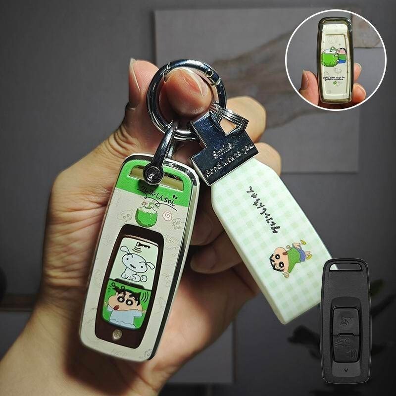 ฝาครอบกุญแจมอเตอร์ไซค์ฮอนด้า Honda adv350 adv150 dax125 xadv750 forza350 fzx150 หัวเข็มขัดเชลล์