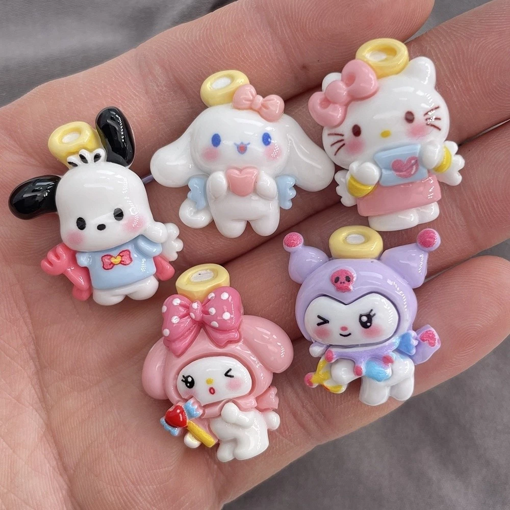 เครื่องประดับเรซิ่นน่ารักสำหรับทำเอง สำหรับทำเคสโทรศัพท์และของใช้เด็ก พร้อมสต็อก 100 ชิ้น