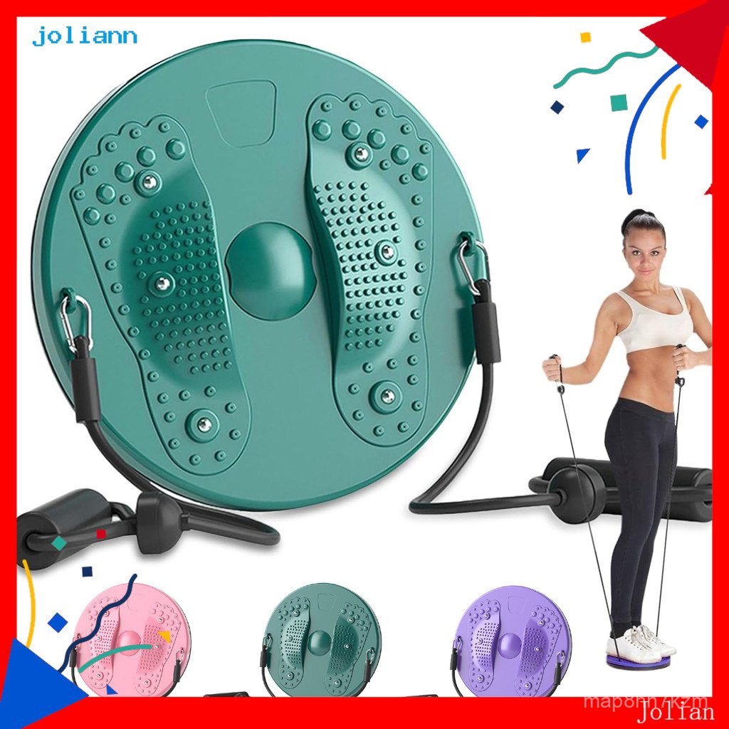 joliann Waist Twist Board Waist Foot Massage Waist Twister Abdominal Muscles Strengthening Waist Exe