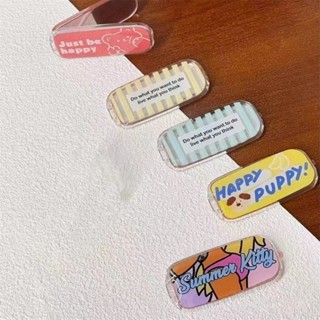 Lucy🍬 การ์ตูนน่ารักพับได้กระจกโทรศัพท์ยืนยืดพับได้วางเดสก์ทอ…