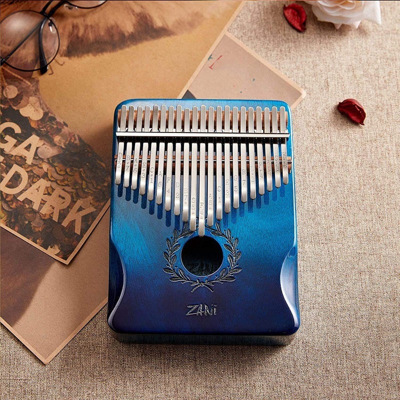 ZANi Kalimba 21Key Thumb Piano เปียโนนิ้วมะกอกสําหรับผู้เริ่มต้นสําหรับผู้ใหญ่