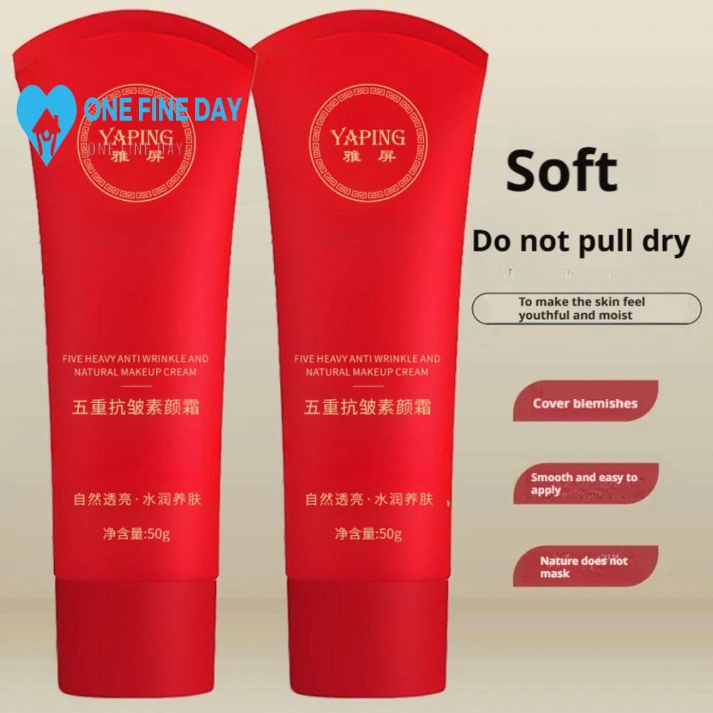 Lazy Make Up Cream Five-fold Vc Plain Cream Vc Five Color Hydration Lazy Even Concealer Cream Z3l8