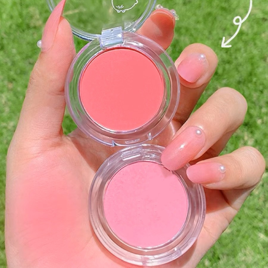 pink.girl: ลาเมล่าบลัชออนหัวใจ บลัชออนโทนส้ม ส้มพีช ชมพูพีช เนื้อดี สีสวย 