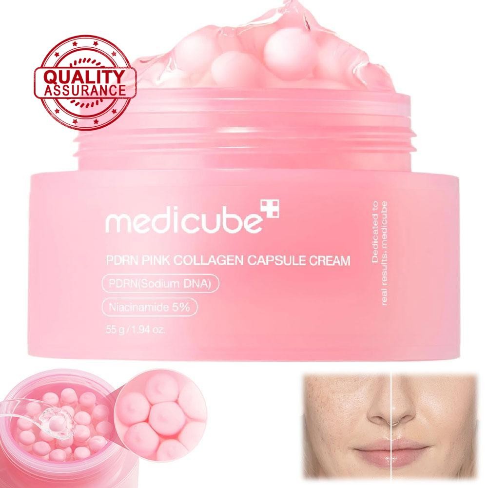 MEDICUBE ครีมแคปซูลคอลลาเจนสีชมพู 55ml P7T4