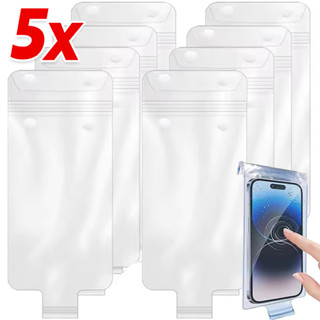 1/3/5 ชิ้น Universal โปร่งใสว่ายน้ํากระเป๋าโทรศัพท์กันน้ํา -…