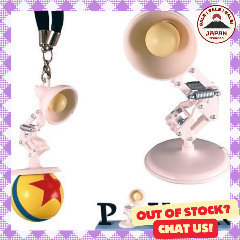 Pixar Lamp Gacha Collection (Reissue) × Complete Set of All 3 Types Gachapon Capsule Toy