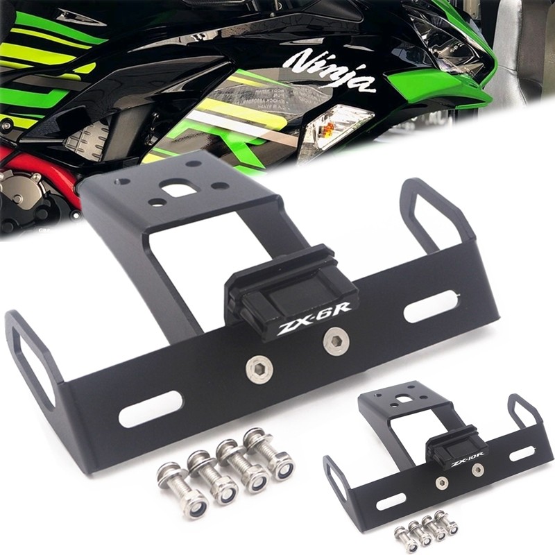 สําหรับ KAWASAKI ZX-6R ZX-10R ZX6R NINJA 636 ZX10R รถจักรยานยนต์ผู้ถือป้ายทะเบียนด้านหลังหาง Tidy Fender Eliminator ชุดอุปกรณ์เสริม