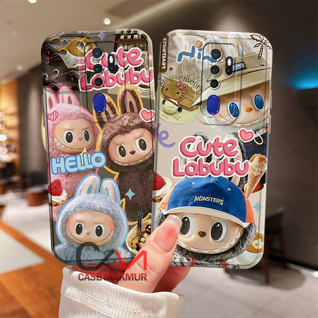 เคสซิลิโคนสําหรับ OPPO A5 A9 2020 / Reno 2f 2z ลายการ์ตูน - เคสเด็กผู้หญิง - Softcase แบบกําหนดเอง