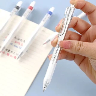 Dongmi DM-911A ใหม่ Seiko Press neutral ปากกาสไตล์ญี่ปุ่นเรียบง่ายโปร่งใส rod AM sheath ST เข็มฉีดยาปากกาสีดํา