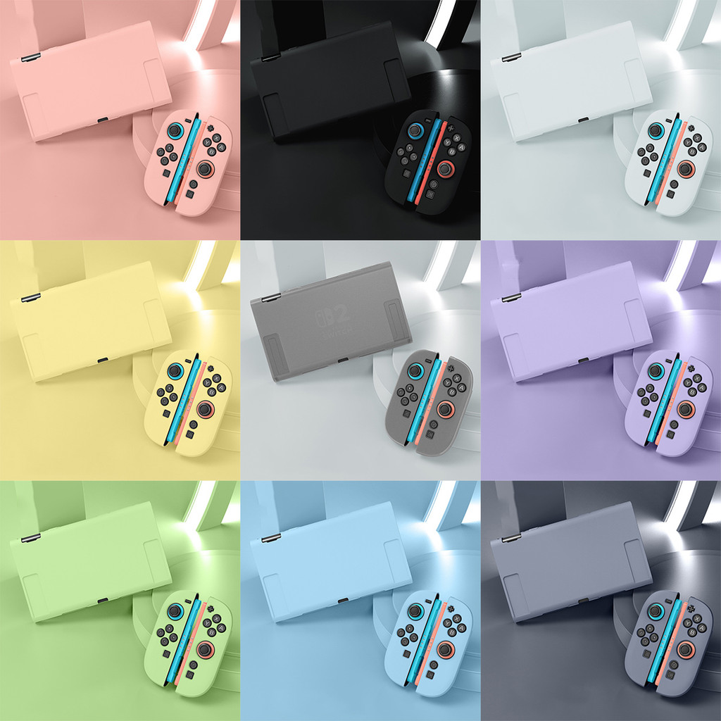 ❤️สต็อกพร้อม❤️เคสป้องกันสําหรับ Nintendo Switch 2 รุ่น 2025 อุปกรณ์เสริมเคส TPU สําหรับคอนโซล Switch และ Grip Joy-Con