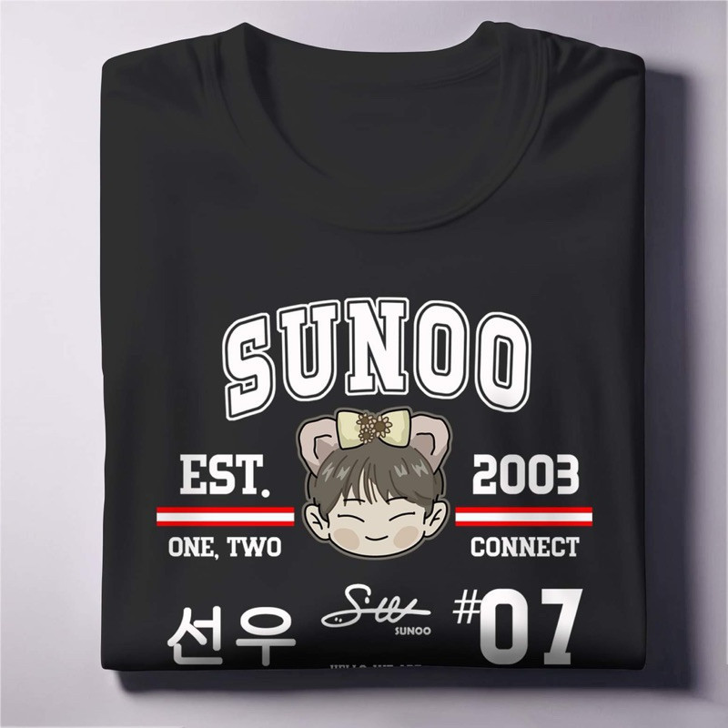 Kpop ENHYPEN TShirt Dodges Jersey ที่กําหนดเองแรงบันดาลใจเกาหลีเสื้อยืดแฟชั่นเสื้อลําลอง