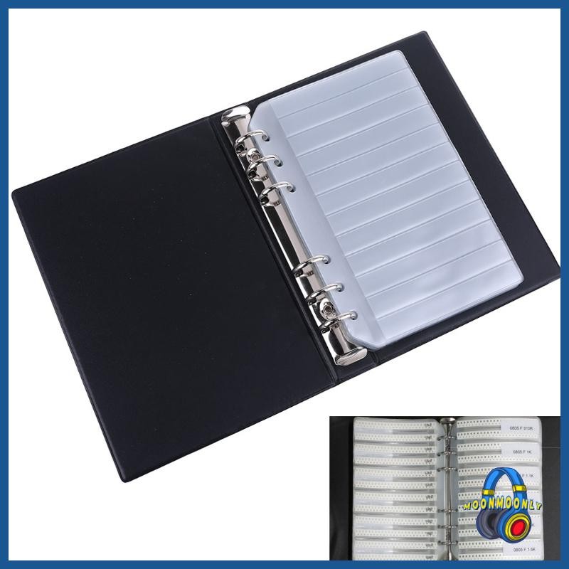 MOON Capacitor Resistance Package Component Sample SMT Book Assortment 0201 0402 0603