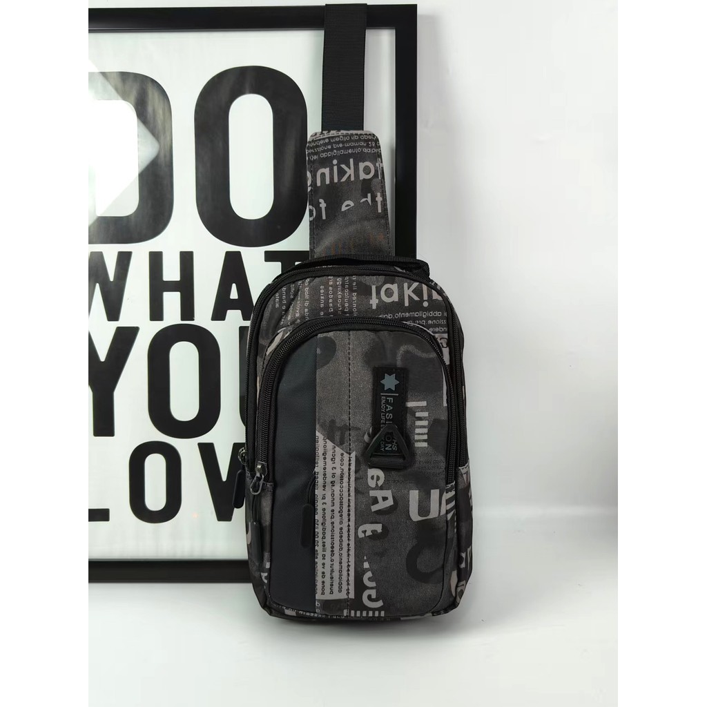 กระเป๋าคาดอก สะพาย สำหรับผู้ชาย พร้อมส่งจากไทย YX197# YXINshop