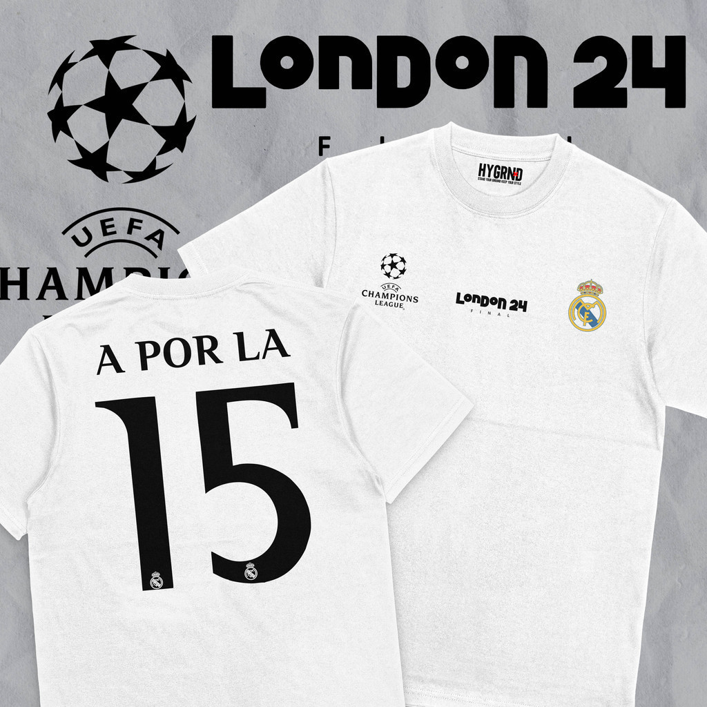 เสื้อยืด Real Madrid "APORLA 15 Madrid" - Madrid Champions / Aporla 15