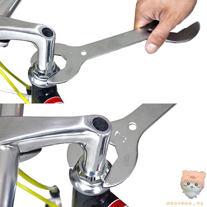 Moon ชุดหูฟังประแจ Spanner จักรยานเสือภูเขาแบบพกพาขี่จักรยานมอเตอร์ไซด์ Spanner