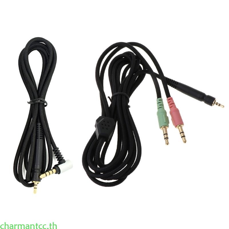 Charmantcc เปลี่ยนสายหูฟังสําหรับ G4ME ONE GAME ZERO PC 373D PC37X GSP350