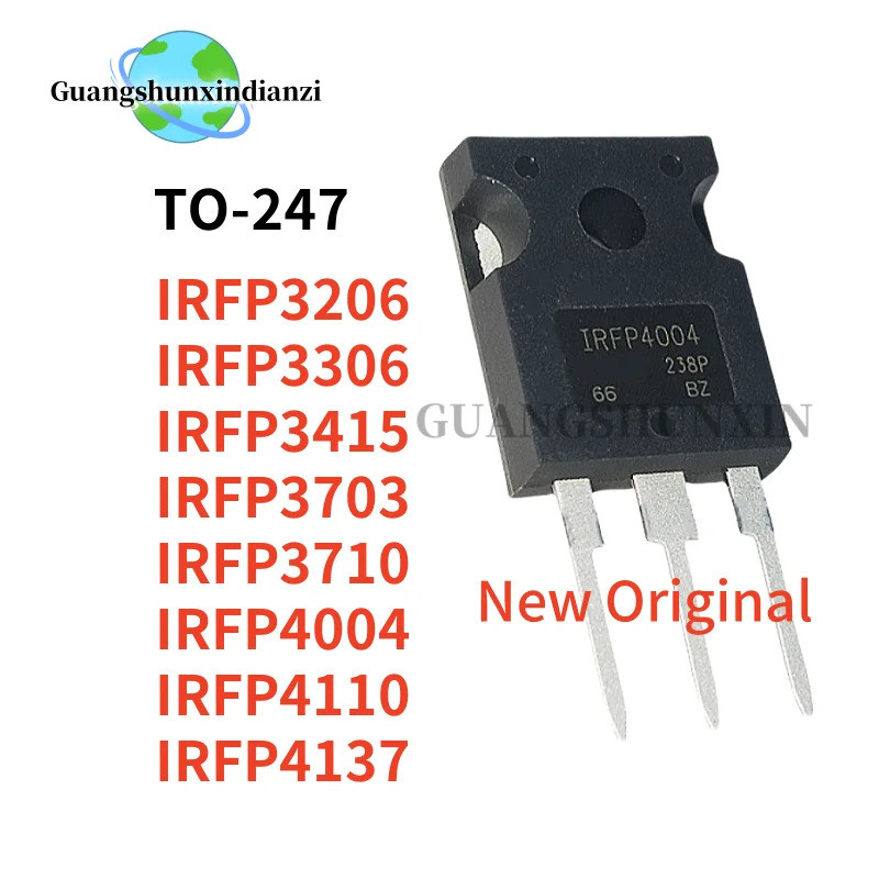 1-5PCS IRFP3206 IRFP3306 IRFP3415 IRFP3703 IRFP3710 IRFP4004 IRFP4110 IRFP4137 TO-247 Field-effect ท