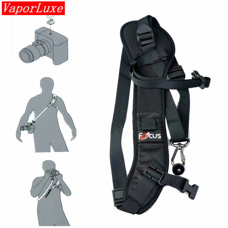 สาย VaporLuxe Focus Speed Shooter Pro สําหรับ Canon F-1 | สายคล้องคอสลิงกล้องแบบปลดเร็ว | แผ่นกันลื่