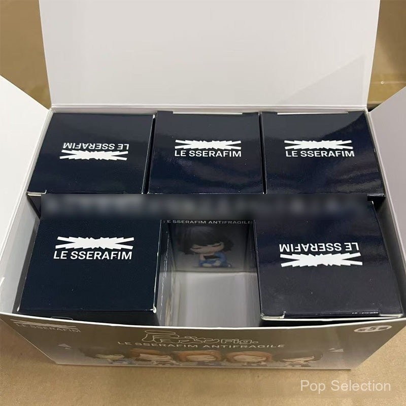 5 ชิ้น/ชุด 5 ซม. กลุ่มสาวเกาหลีใต้ ไอดอลนักร้อง LE SSERAFIM ANTIFRAGILE คิม แชวอน ซากุระ ฮุย ยุนจิน คาซึฮะ ฮง อึนแช เวอร์ชัน Q ฟิกเกอร์แอคชั่น PVC โมเดลของเล่นตุ๊กตา - รูปที่ 2