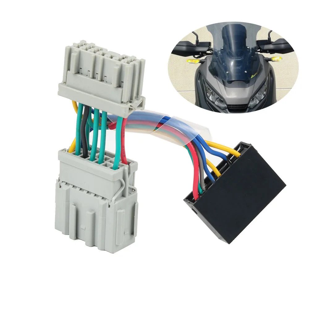 ไฟเลี้ยวฉุกเฉิน สำหรับ Honda X ADV X-ADV 750 XADV750 ไฟผ่าเหล่ สวิตช์ไฟเลี้ยวแบบปรับแต่ง ไฟฉุกเฉิน