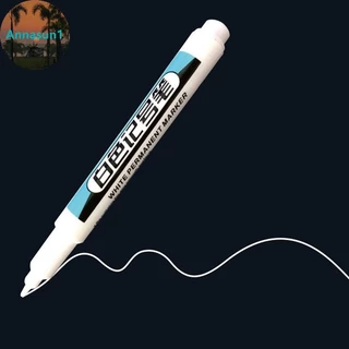 Annasun 0.7/1.0/2.5 มม.กันน้ําสีขาว Marker ปากกาสี Tread สิ่งแวดล้อมปากการถยางภาพวาด Grafti เครื่องเขียนโรงเรียนอุปกรณ์ TH