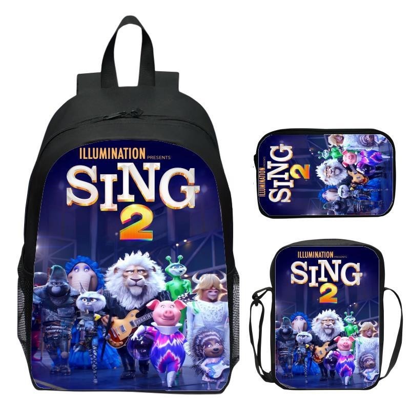 3in1 Sing Backpacks Childrens Elementary School โรงเรียนอนุบาล