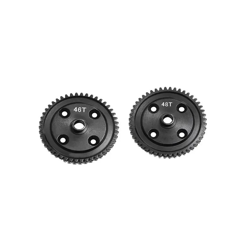 เหล็ก 46T 48T Central Differential เกียร์ E8082 สําหรับ 1/7 KM Rally WRC Citron C3 RC Rally รถอะไหล่