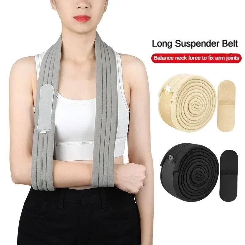 1pcs Joint Sprain Fixed Sling Arm Strap Adjustable Arm Sling Fracture Recovery Forearm Breathable Fi