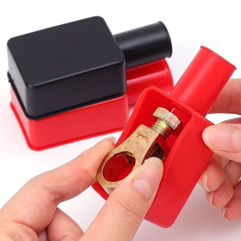 [3-5 วันมาถึง]1-5คู่รถขั้วแบตเตอรี่ป้องกันกรณี-อัตโนมัติแบตเตอรี่ฉนวนปก-อะไหล่อัตโนมัติ-แบตเตอรี่บวกลบโพสต์แขน-สายแบตเตอรี่ป้ - รูปที่ 3