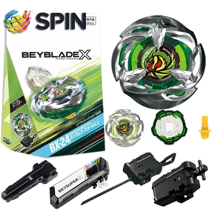 Beyblade X BX-24 Wyvern Gale Beyblade Xtreme พร้อม Launcher Led Grip ชุดสําหรับ Beyblade Burst ของเล