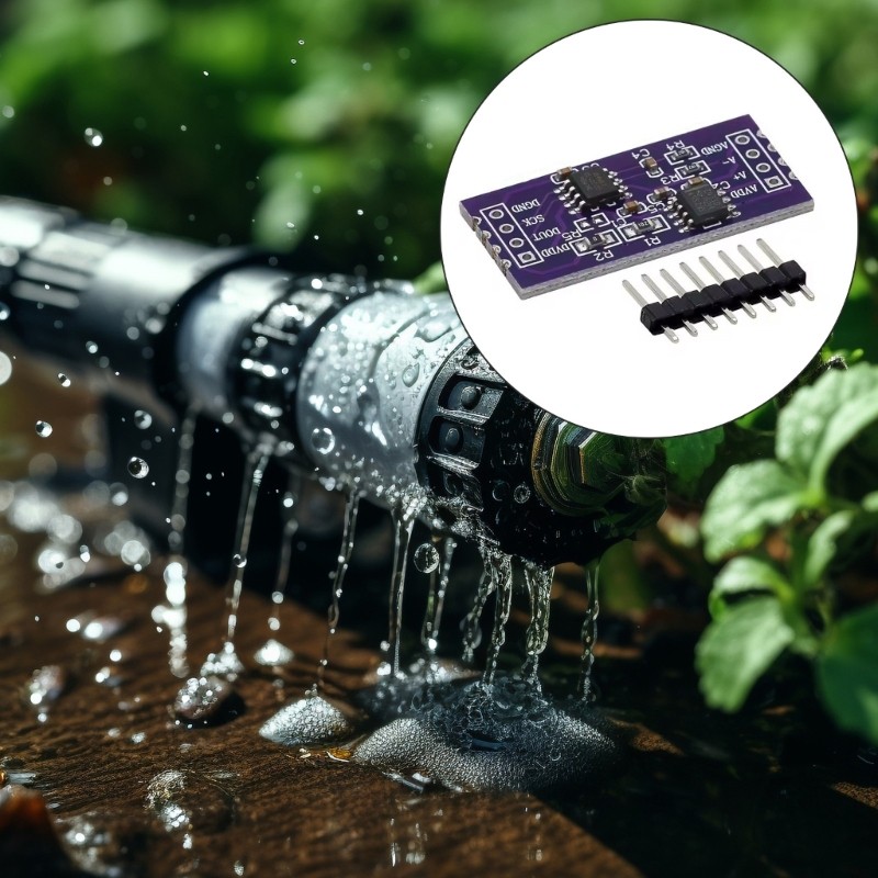 Moon CS1237 24Bit โมดูล ADC ช่องคู่ TL431 ควบคุมความแม่นยําสําหรับการน้ําหนัก