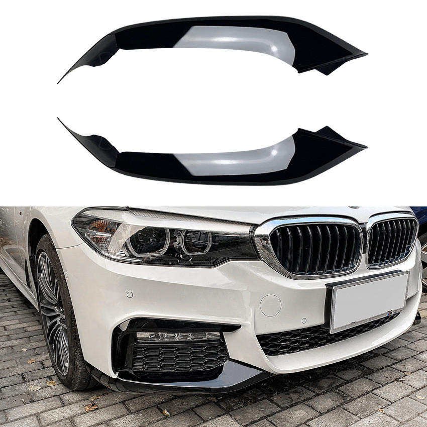 1 คู่/BMW 5 Series G30 Pre-Facelift M Sport 525i 530i 2018-2020 สติ๊กเกอร์ติดรถยนต์มุมหน้า