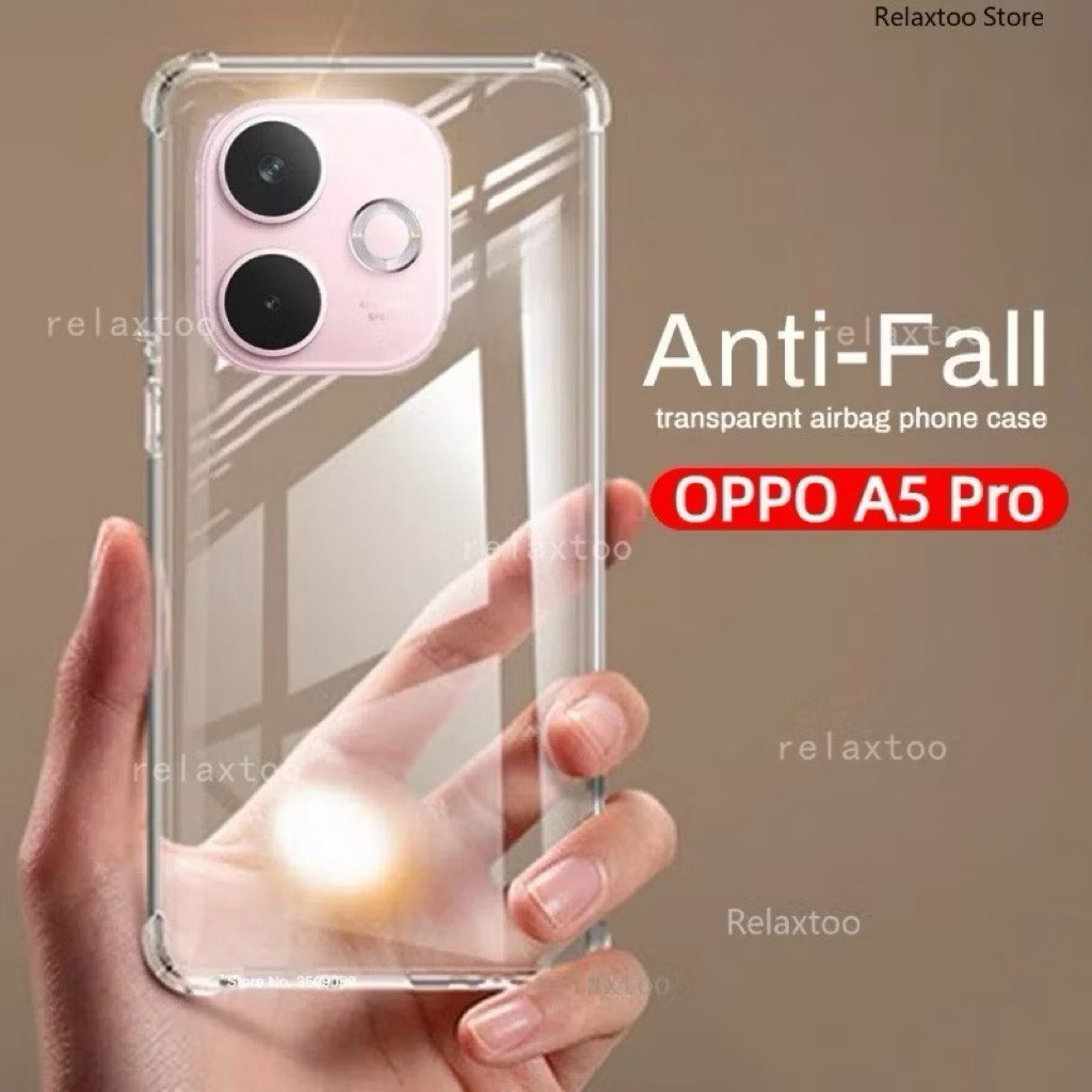 เคสใสกันกระแทกแบบนิ่ม สำหรับ A5X A5 5G A3 Pro A3X A5X A5Pro A3Pro OppoA3X OPPOA5X 4G 5G ตรงรุ่น เคสซ