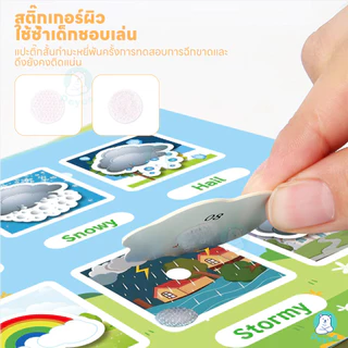 PAYOE Busy Book หนังสือยุ่ง ของเล่นเด็ก สัตว์ ตัวเลข หนังสือฝึกสมอง ของเล่นเสริมพัฒนาการ หนังสือกิจกรรม
