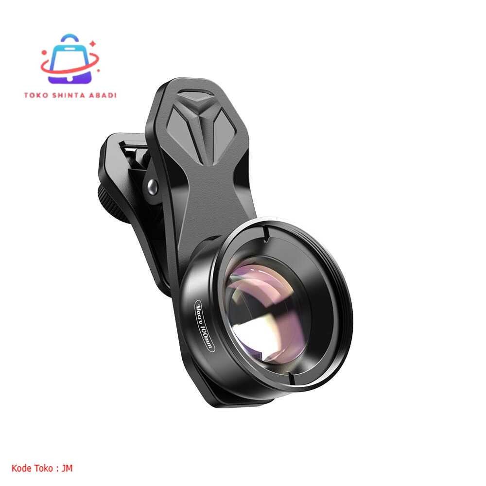 APEXEL กล้องสมาร์ทโฟน เลนส์มาโคร Universal HD 100mm - APL-HB100mm | มัลติฟังก์ชั่น | การมองเห็นได้ใน