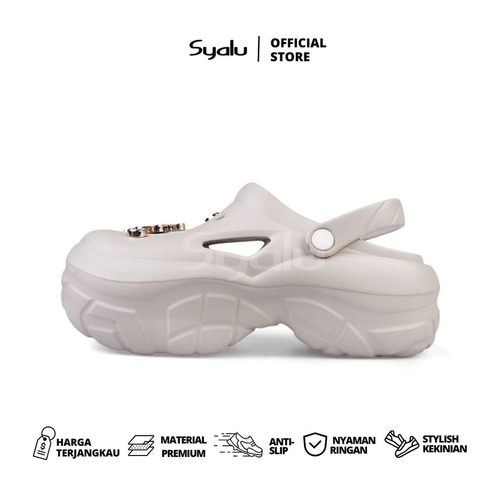 Syalu Sandal Baim Wedges Rubber EVA MOVA MILO