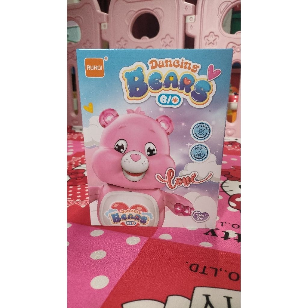 Dancing Bears ของเล่นมีเสียงเพลง หมีเต้น โยกได้ มีไฟ พร้อมส่ง มีสีฟ้า กับสีชมพู ของเล่นเด็ก ราคา ถูกที่สุด ดีลบีเคเค แกลเลอรีภาพที่ 7