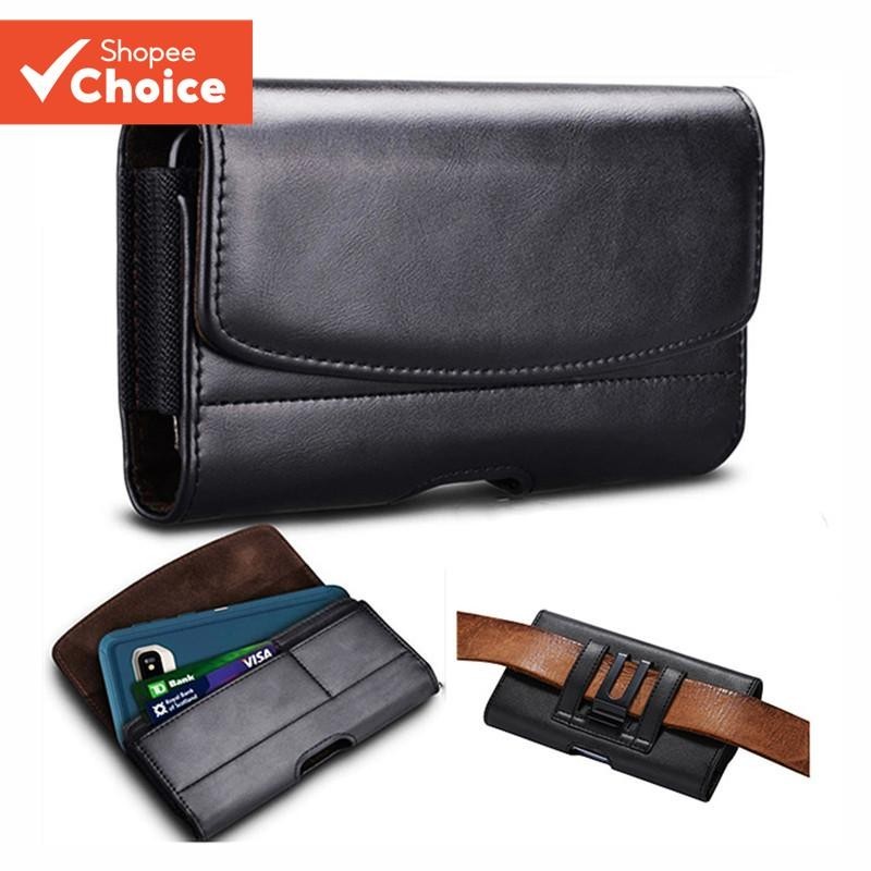 กระเป๋าใส่โทรศัพท์มือถือ กระเป๋าคาดเอว แบบหนัง ได้มาตรฐาน สําหรับ iPhone 14 13 Samsung Huawei Xiaomi