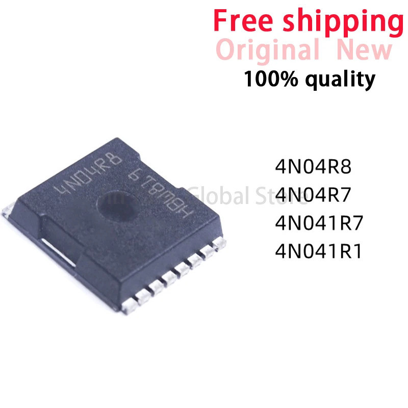 1-5PCS 4N04R8 4N04R7 4N041R7 4N041R1 H-PSOF-8-1 ทรานซิสเตอร์ MOS กระแสสูง