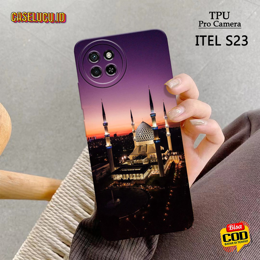 เคสโทรศัพท์ HP ล่าสุด Itel S23 - เคสแฟชั่นมุสลิม - เคสโทรศัพท์ Itel S23 - Itel S23 Phone Soft Case -