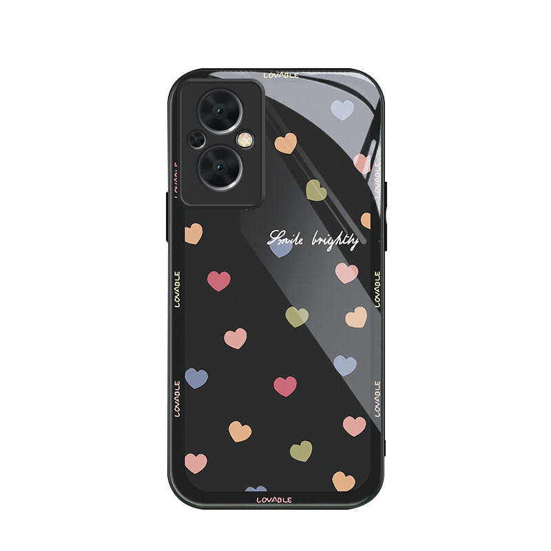 สําหรับ Oppo Reno 7Z 5G , หัวใจเล็กๆมากมาย, บุคลิกภาพอินเทรนด์, เคสป้องกันโทรศัพท์ป้องกันการตก