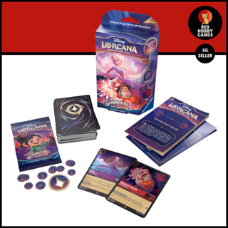 SHIMMERING SKIES STARTER DECK AMETHYST & RUBY DISNEY LORCANA…
