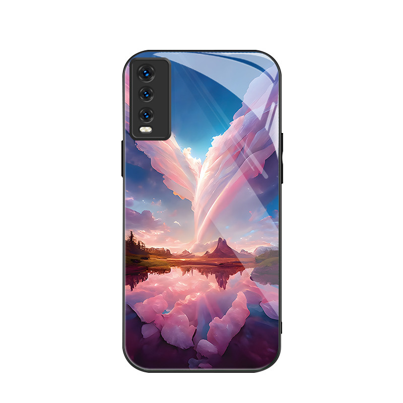 สําหรับ Vivo Y20&Vivo Y20i&Vivo Y20S&Vivo Y11s , Dreamy Starry Sky, บุคลิกภาพอินเทรนด์, เคสป้องกันโท