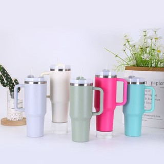 Garrafa Copo Térmica 1200ml Estilo Capacidade Generosa Canudo Plástico Prática