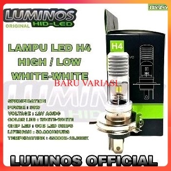 H4 MH1 LUMINOSLED CSP PNP MH1(HI/LO) LED HEADLIGHT ORIGINAL 100%